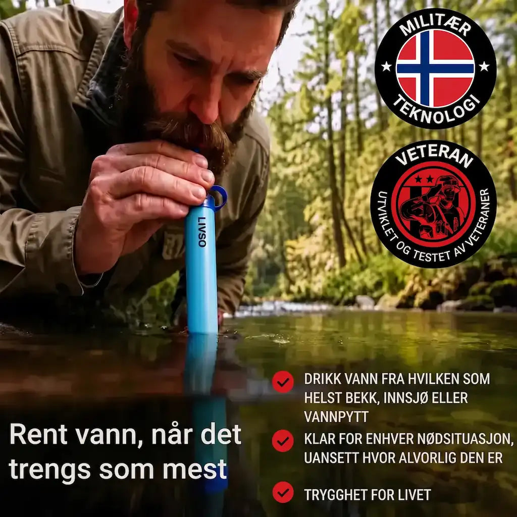 HYDRO-X1 Nødvannfilter (1 500 liter)
